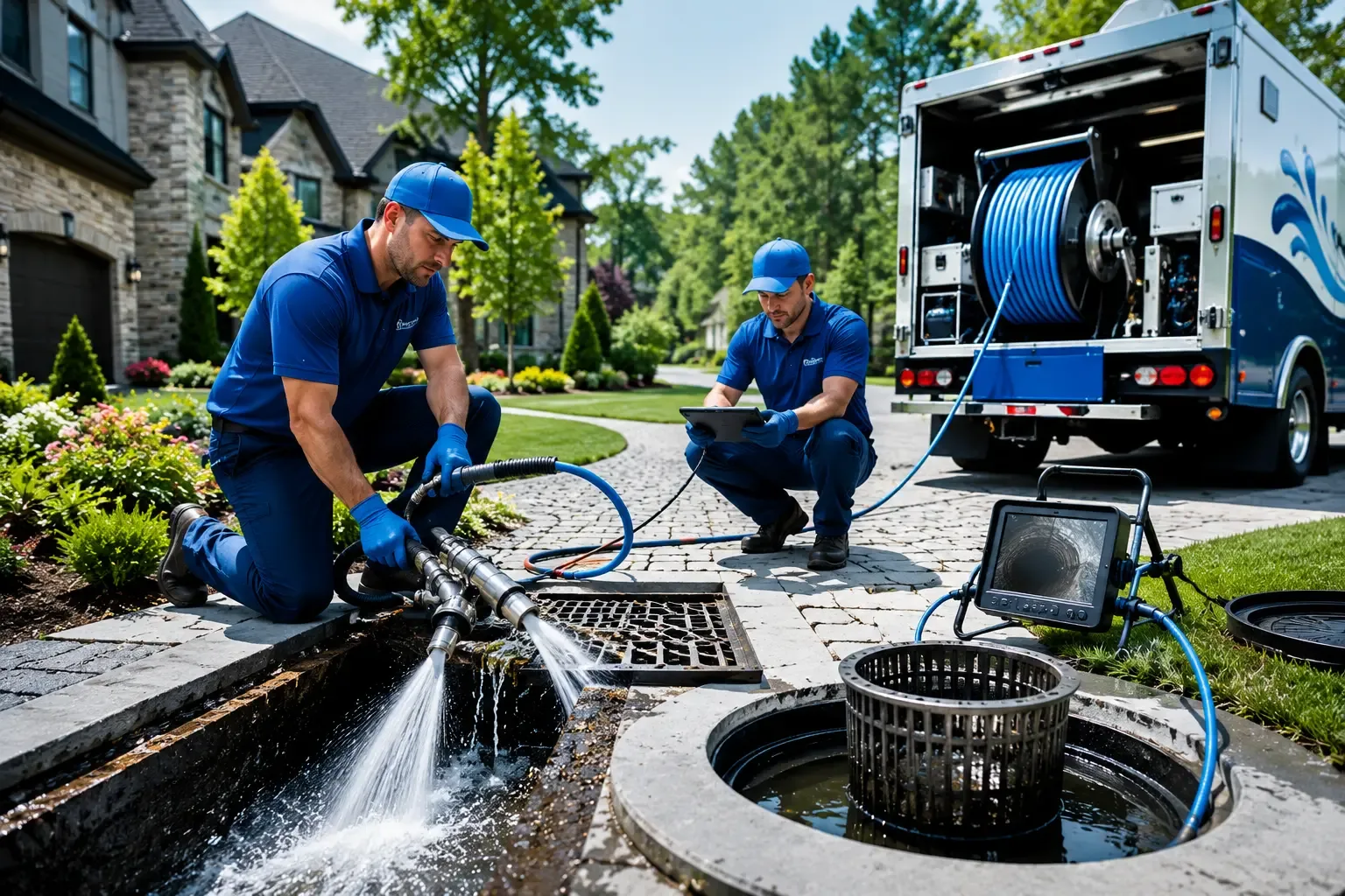 Local outdoor drain cleaning professionals in Little River, KS